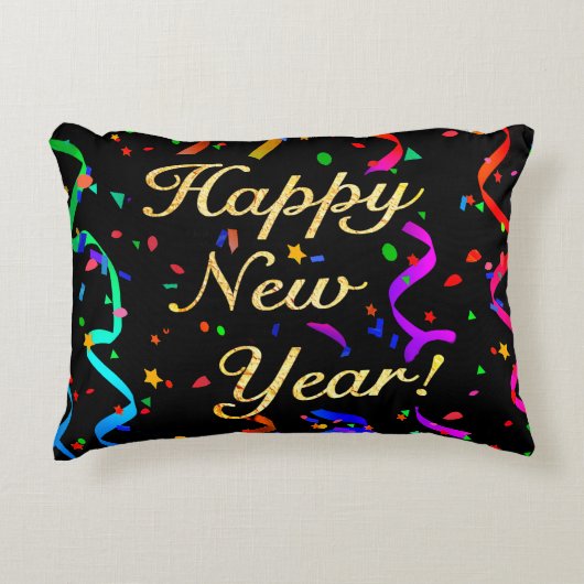 "明けましておめでとう! " アクセントクッション (正面)