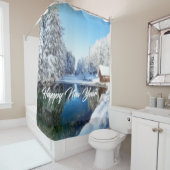 明けましておめでとう シャワーカーテン (インサイチュ)