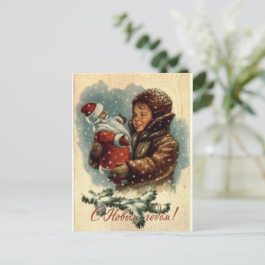 明けましておめでとう! シーズンポストカード (スタンド正面)