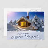 明けましておめでとう シーズンポストカード (正面/裏面)