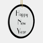 明けましておめでとう セラミックオーナメント (右)