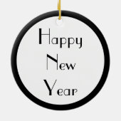 明けましておめでとう セラミックオーナメント (裏面)