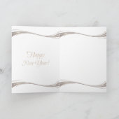 明けましておめでとう。 テディー・ベア シーズンカード (内部)