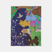 明けましておめでとう! フリースブランケット (正面)