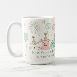 明けましておめでとう!大晦日パーティー 2026 コーヒーマグカップ