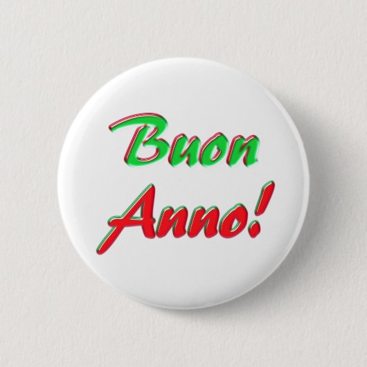 明けましておめでとう 缶バッジ (正面)