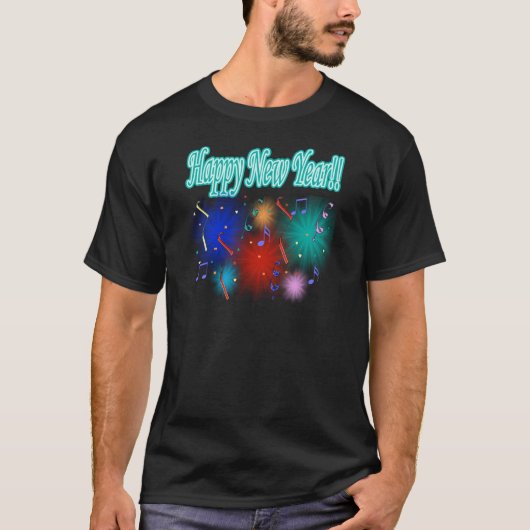 明けましておめでとう Tシャツ (正面)