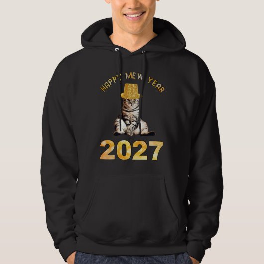 明けましてミュウ2027 パーカ (正面)
