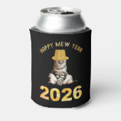 明けましてメウ2026 缶クーラー (缶裏面)
