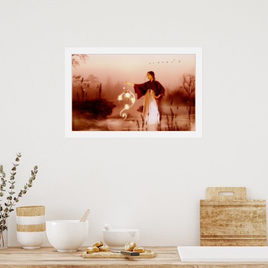 明け声 ポスター (キッチン)