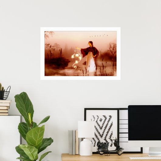 明け声 ポスター (ホームオフィス)