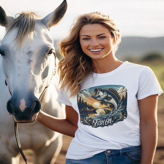 明け威厳のあるがバスの上空を飛び出す Tシャツ