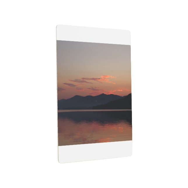 明け方に燃える空 メタルプリント (3/4)