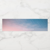 明け方の空と流星　ペッドボトルラベル　パッケージ ペットボトルラベル (シングルラベル)