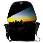 明け方の街メッセンジャーバッグ