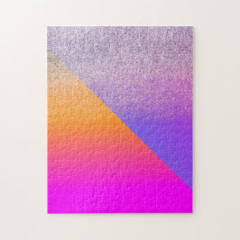 明すごいるい2トーン幾何三角形グリッター ジグソーパズル