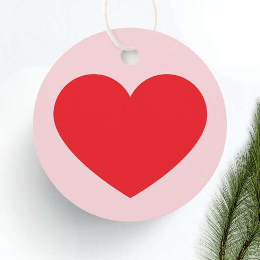 明はっきりしたカラフルモダンクリスマス フェイバータグ