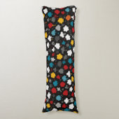 明よくはしゃぐるいアクセントのエネルギッシュなデザイン ボディピロー (正面縦)