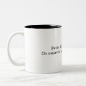 明らかな大尉 ツートーンマグカップ (左)