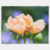 明らかな欲求 フリースブランケット (正面(横))