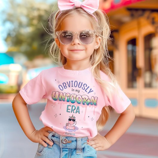 明らかにおもしろい私のユニコーン時代の誕生日パーティーで Tシャツ