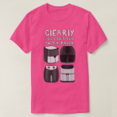 明らかにエアフライヤーを所有していない Tシャツ (デザイン正面)