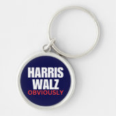 明らかにハリス・ウォルズ | Harris Walz 2024明らかに キーホルダー (正面)