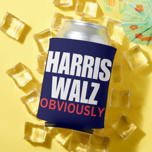 明らかにハリス・ウォルズ | Harris Walz 2024明らかに 缶クーラー (インサイチュ 夏)