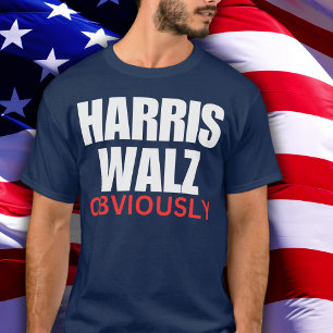 明らかにハリス・ウォルズ Harris Walz 2024明らかに Tシャツ