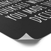 明らかに君は考える自分の勝手だった ポスター (角)