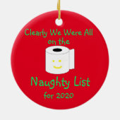 明らかに我々は2020年のリいけなストに載った セラミックオーナメント (裏面)