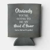 明らかに私おもしろい- Bridesmaid提案 缶クーラー (正面)