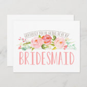 明らかに私のブライドメイドバラガーデン 招待状 (正面/裏面)