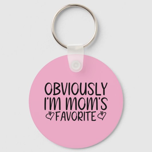 明らかに私はママお気に入りの キーホルダー (正面)