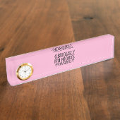 明らかに私はママお気に入りの デスクネームプレート (側面)