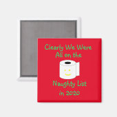 明らかに2020年にはいけな全員がリストに入った マグネット (正面/裏面)