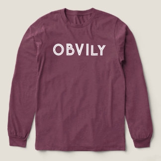 明らかに OBVIly Tシャツ