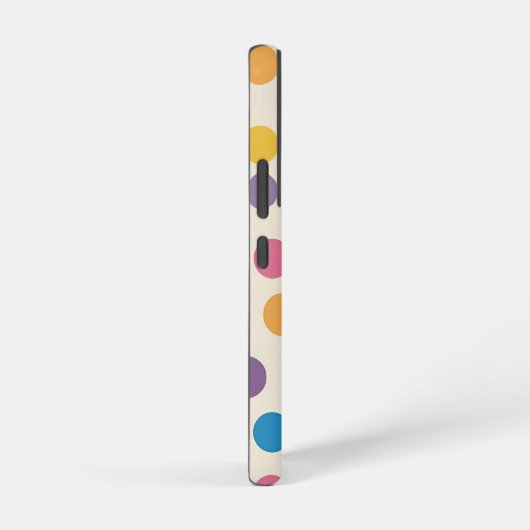 明るいおもしろい抽象芸術六角形 SAMSUNG GALAXYケース (右側面)