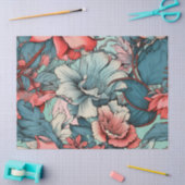 明るいお洒落フローラインスパイアヴィンテージ 薄葉紙 (クラフト)