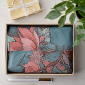 明るいお洒落フローラインスパイアヴィンテージ 薄葉紙 (ギフト)