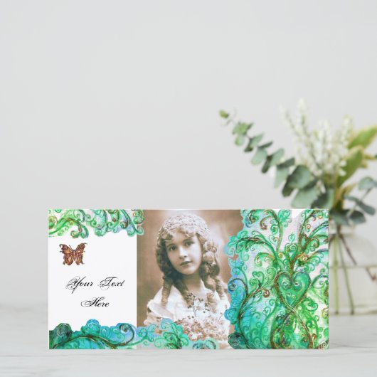 明るいお洒落青の白い緑が輝く (スタンド正面)