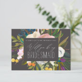 明るいかんきつ類の花が私の花嫁になる 招待状 (スタンド正面)