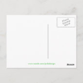 明るいとはっきりしたはがき ポストカード (裏面)