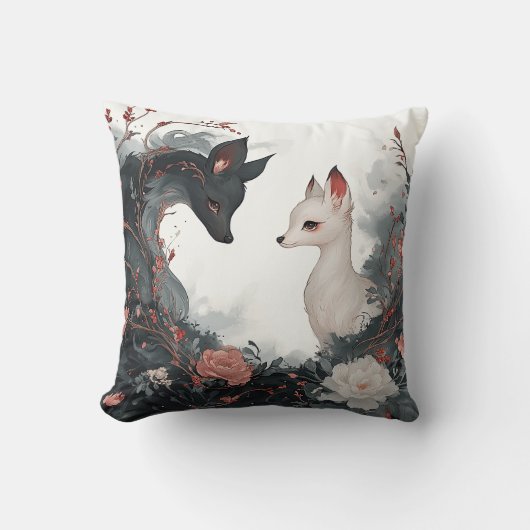 明るいと影に薄い クッション (正面)