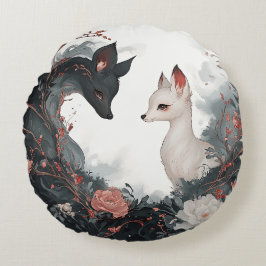 明るいと影に薄い ラウンドクッション