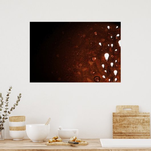 明るいと暗 ポスター (キッチン)