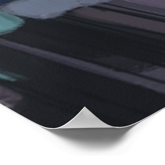 明るいと青 ポスター (角)