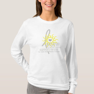 明るいので明日信じて下さい Tシャツ