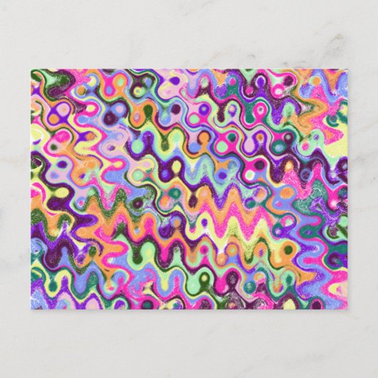 明るいはがカラフルき ポストカード (正面)