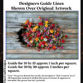 明るいはっきりしたパンジー&ワイルドフラワーCL6デコページ 薄葉紙